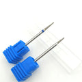 HYTOOS 11 Type Diamond Nail Drill Bit 3/32" Rotary Burr Manicure Cutters Electric Drill Accessories Nail Mills Tool