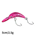 Mini Minnow Wobblers Triangle Hooks Fish Popper Bass | SAMAG