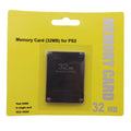 For PS2 8MB/64MB/128MB/256MB Memory Card Memory Expansion Cards Suitable for Sony PS1 PS2 Black Memory Card Wholesale