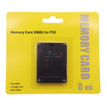 For PS2 8MB/64MB/128MB/256MB Memory Card Memory Expansion Cards Suitable for Sony PS1 PS2 Black Memory Card Wholesale