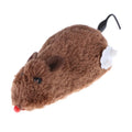 Creative Funny Clockwork Spring Power Plush Mouse Toy Multi Color Cat Dog Playing Interactive Toy Mechanical Motion Rat Pet Toy