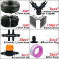 KESLA Garden Automatic Watering Irrigation Kit Elbow Emitter Drip System 4/7MM to 3/5MM Hose for Bonsai Potted Flower Greenhouse