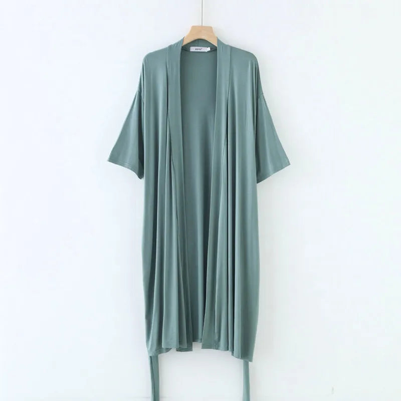 Kimono Women Summer Robes Comfortable Modal Sleepwear | SAMAG