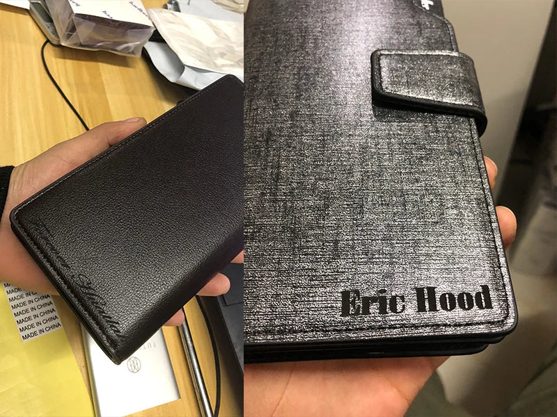 Baellerry Men Wallets Long Style High Quality Card Holder Male Purse Zipper Large Capacity Brand PU Leather Wallet For Men