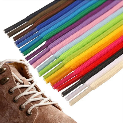1 Pair Round Shoelaces Polyester Classic Off White Shoe | SAMAG