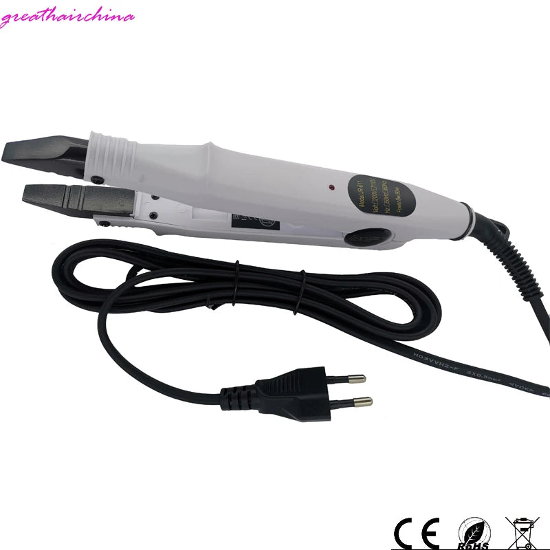 JR-611 Professional Mini Hair Fusion Iron Constant Temperature Heat Keratin Melt Extension Connector Tool for Hairdress