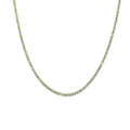 ANDYWEN 925 Sterling Silver 1.5mm Tennis Zircon Charm Long Chain Necklace Rock Punk Fashion Fine Jewelry Gift Wedding Party