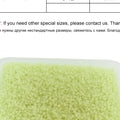 INFOF 100-500pcs/lot Soft Egg Beads Fishing Stop Luminous Oval Rubber Stopper Night Fly Fishing Accessories pesca