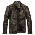 Men's Leather Jackets Brand Motorcycle Leather Jacket Men Fur Jacket Jaqueta De Couro Masculina Mens Leather Coats Jaqueta Couro