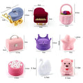 One Piece Velvet Jewelry Box Gift Box Container Wedding Ring Box Ring Case Earrings Holder For Jewelry Display & Gift Package