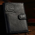 KAVIS Genuine Leather Wallet Men Passport Holder Coin Purse Magic Walet PORTFOLIO MAN Portomonee Mini Vallet Passport Cover