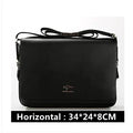 New Arrived Luxury Brand Men's Messenger Bag Vintage PU Leather Shoulder Bag Handsome Crossbody Handbags
