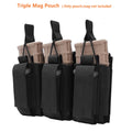 Tactical Molle Magazine Pouch Tactical Pouch Single/Double/Triple Rifle Pistol Mag Pouch 2-Layer Cartridge Holder for M4 M14 M16