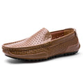 Fashion Men's Casual Shoes Brand Mens Dress Shoes Classic Genuine Leather Mens Loafer Plus Size Classic