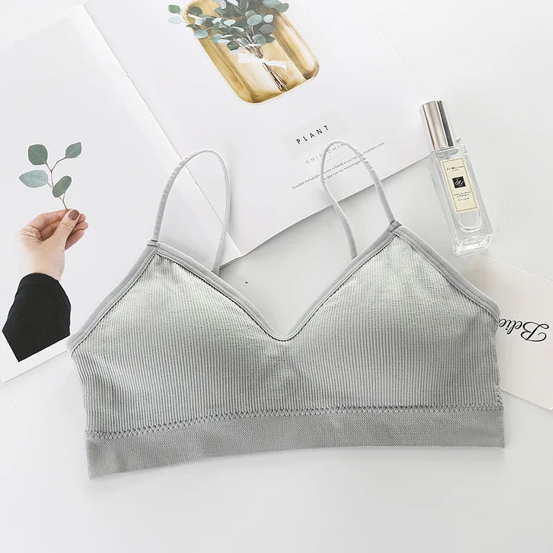 Seamless Women Sports Bra Running Bralette Padded Vest Elastic Brassiere  Fitness Gym Underwear Bra Top