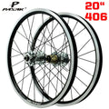 20inch BOBY bicycle wheels 406 451alloy bike wheel 20*1-3/8 6 nail disc brake 20"wheel 6 claw 4 bearing Vbrake12speed f100/r135
