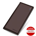 BISON DENIM Genuine Leather Long Wallet Business Men's Soft Thin Wallet Card Holder Luxury Brand Design Handy Male Purse Bag
