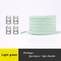 1Pair No Tie Shoelaces Elastic Shoelaces Kids Adult Quick Lazy Laces Flats Rubber Sneakers Running Shoelace 24 Colors