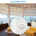 Tuya Smart ZigBee 3.0 EU Curtain Blinds Touch Switch for Electric Roller Shutter motor Google Alexa Voice Control Home Automatio
