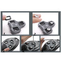 Zeray Road Pedal Cycling Shoes Cleats Self Locking Pedal Anti-Slip Cleat Compatible Keo Road Bike Cycling Accessories