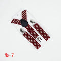 Fashion Polka Dot Colorful Children Belt Baby Boys Girls Suspenders Clip - on Y - Shape Braces Elastic - Visuel 12 | SAMAG