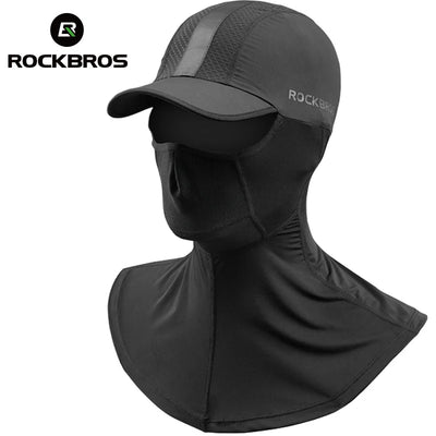 ROCKBROS Bicycle Face Masks Spring Summer Ice Silk | SAMAG