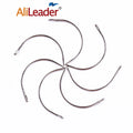 Alileader Wholesale Curved Needle For Hair Weaving Cap Wigs Needles For Hair Extension 12Pcs/Pack 6Cm/9Cm C-Type Needles Tools