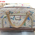 Hot Sale PU Leather Women Travel Duffel Bag for Men Large Capacity Waterproof Travel Bag Design Zipper Multifunction Luggage Bag