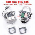 Sinolyn Bi Xenon Projector Lenses For BMW E46 M3 AL E90 E92/Audi A4 B8 A3/Benz W220 W203 /Volvo V50 D2S D1S Headlight Replace
