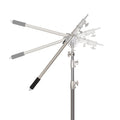 SH 2.9m Light Stand With Stainless Steel Kit Cross Arm  With Weight Bag Photo Studio Accessories Extension Telescopic Rod 2.49M