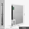 Fashion Colors Ring Binder A4 File Folder Folder 2-Rings Office Document Organizer File Storage A4 Binder Folder With Rings
