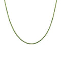 ANDYWEN 925 Sterling Silver 1.5mm Tennis Zircon Charm Long Chain Necklace Rock Punk Fashion Fine Jewelry Gift Wedding Party