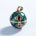 Eudora Harmony Ball Pendant Necklace Pregnancy Chime Ball Mexcian Bola Pendants Wishing Balls Fine Jewelry for Women Best Gift