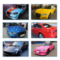30/10x100cm Car Bright Glossy Vinyl Film Auto Car Stickers Decal Waterproof Shiny Gloss Auto Car Motorcycle Truck Wrapping Foil