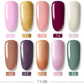 ROSALIND Gel Polish Manicure for Nails Semi Permanent Vernis top coat UV LED Gel Varnish Soak Off Nail Art Gel Nail Polish