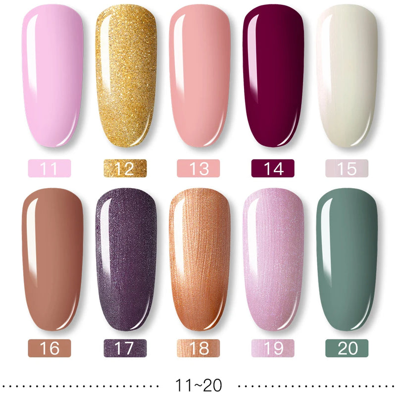 ROSALIND Gel Polish Manicure for Nails Semi Permanent Vernis top coat UV LED Gel Varnish Soak Off Nail Art Gel Nail Polish