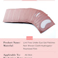 50/500/1000pcs Hydrogel Patches for Eyelashes Building Eyelash Extension Under Eye Pads Lash Stickers Tools Wholesale LAUKISS