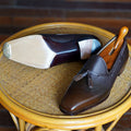 Cie Fiddle-Back /Beveled Waist Loafer With Metal Toe Men's Leather Footwear Wedding Party Casual Dress Shoe Fashiion Male LO54