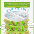 Intelligent Bean Sprouts Maker Thermostat Green Vegetable Seeds Growth Bucket Automatic Electric Sprout Buds Germinator Machine