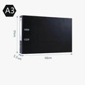 Landscape Lever Arch Folder A4 A3 Paper Organizer Document Folder 2-Rings Binder A4 File Folder Horizontal A3 File Big Binder