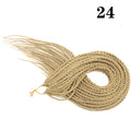 AZIR Senegalese Twist Hair Crochet Braids 24 inch 30 Roots/pack Synthetic Crochet Hair Senegalese Braids Twist Hair for Braids