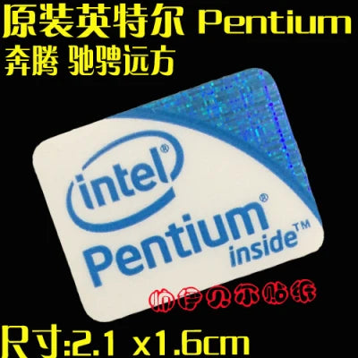 DIY Sticker Decoration Original Second And Third-Generation Cpu i3 i5 i7 Laptop Personality Label