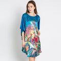19MM 100% Mulberry Silk Nightgowns For Women  sleepwear  Silk Night Dress Long  Nighty Real Plus Size Ladies Silk Pajamas  100kg