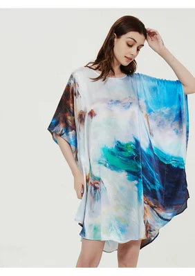 19MM 100% Mulberry Silk Nightgowns For Women  sleepwear  Silk Night Dress Long  Nighty Real Plus Size Ladies Silk Pajamas  100kg