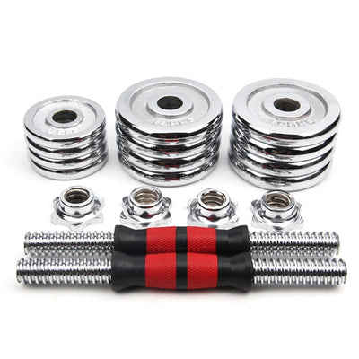 15KG Adjustable Weight Dumbbells Fitness Electroplating | SAMAG
