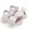 Infant Baby Girls Summer Sandals with Flower Soft Sole Newborn Toddler First Walker Crib Dress Shoes