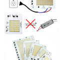 LED Lamp Chip SMD2835 Light Beads AC 220V 230V 240V 10W 20W 30W 50W 100W DIY For Outdoor Floodlight Cold White Warm White