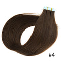 Doreen Copper Red Tape In Human Hair Extensions 16 to 24 Inch 50g/set PU Seamless Skin Weft 350# Colored Hair Extensions Tape in