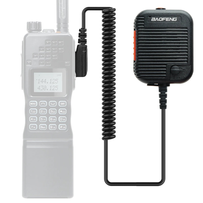 Baofeng AR-152 Tactical Microphone Speaker Mic Adjustable Volume For Baofeng AR 152 BF-888S UV-5R UV-25 UV-5RH Walkie Talkie