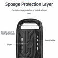 ROCKBROS Bicycle Bag Waterproof Touch Screen Cycling Bag Top Front Tube Frame MTB Road Bike Bag 6.5 Phone Case Bike Accessories